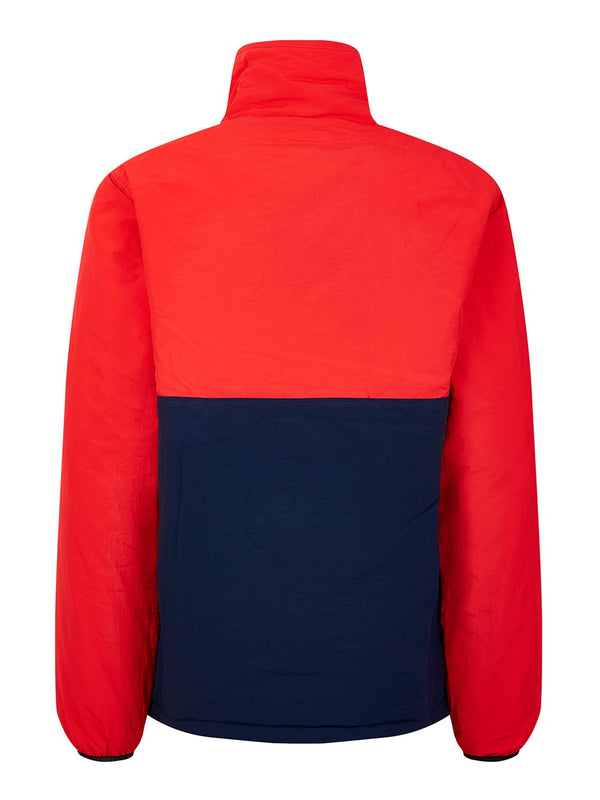 Gotcha Winter 1/4 Zip Coat - Red/Navy | Malford of London Savile Row and Luxury Formal Wear Sale Outlet