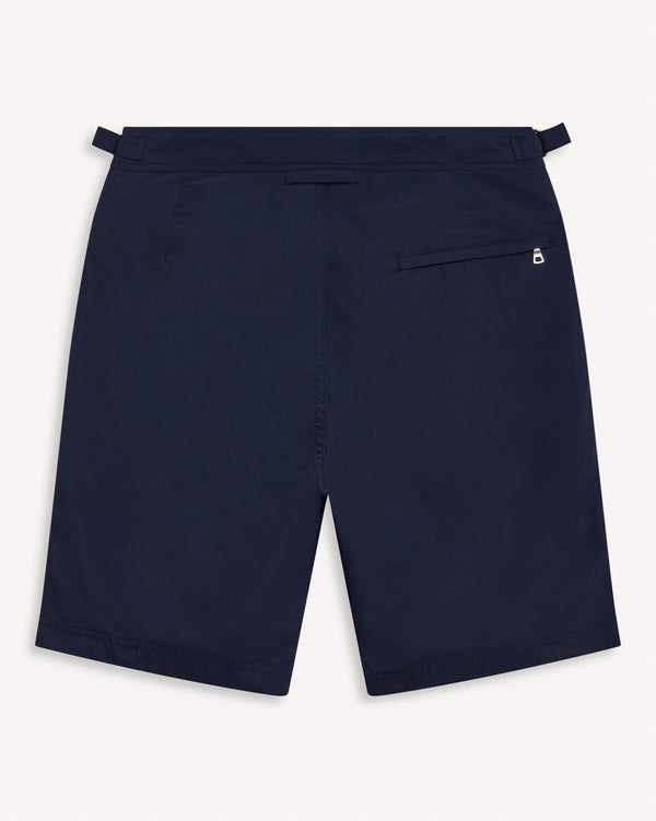 Orlebar Brown Dane Swim Shorts Blue | Malford of London Savile Row and Luxury Formal Wear Sale Outlet