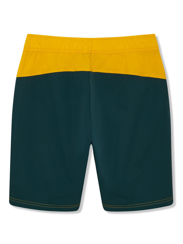 Richard James Active Short - Egg Yolk/Arctic Blue | Malford of London Savile Row and Luxury Formal Wear Sale Outlet