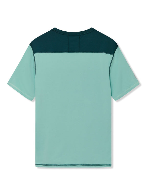 Richard James S/S Active TEE Arctic Blue/Aqua | Malford of London Savile Row and Luxury Formal Wear Sale Outlet