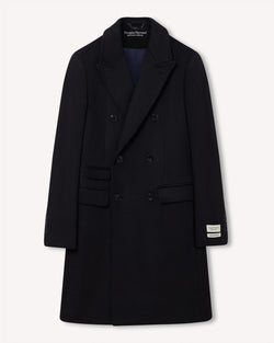 Douglas Haywood Classic DB Cashmere Overcoat | Malford of London Savile Row and Luxury Formal Wear Sale Outlet
