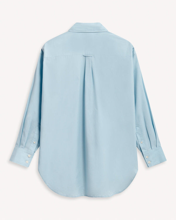 Acne Studio CLRD long sleeve Shirt Blue | Malford of London Savile Row and Luxury Formal Wear Sale Outlet