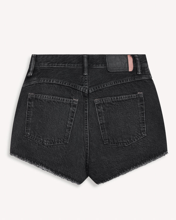 Acne Studios 1990 High Waist Denim Shorts Black | Malford of London Savile Row and Luxury Formal Wear Sale Outlet
