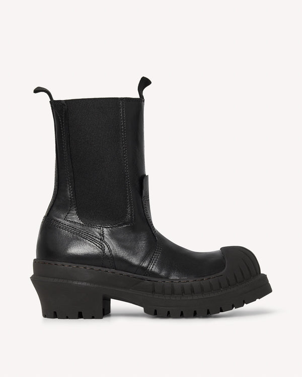 Acne Studios Bryant 50 Leather Chelsea Boots Black | Malford of London Savile Row and Luxury Formal Wear Sale Outlet