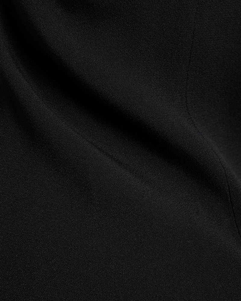 Acne Studios Dakin Crepe Dress Black | Malford of London Savile Row and Luxury Formal Wear Sale Outlet