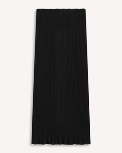 Acne Studios High Waist Ribbed Pencil Skirt Black | Malford of London Savile Row and Luxury Formal Wear Sale Outlet