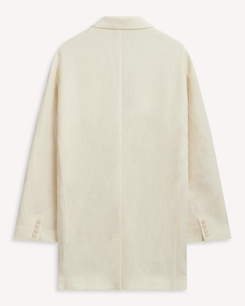 Acne Studios Jolie Oversized Blazer Ivory | Malford of London Savile Row and Luxury Formal Wear Sale Outlet