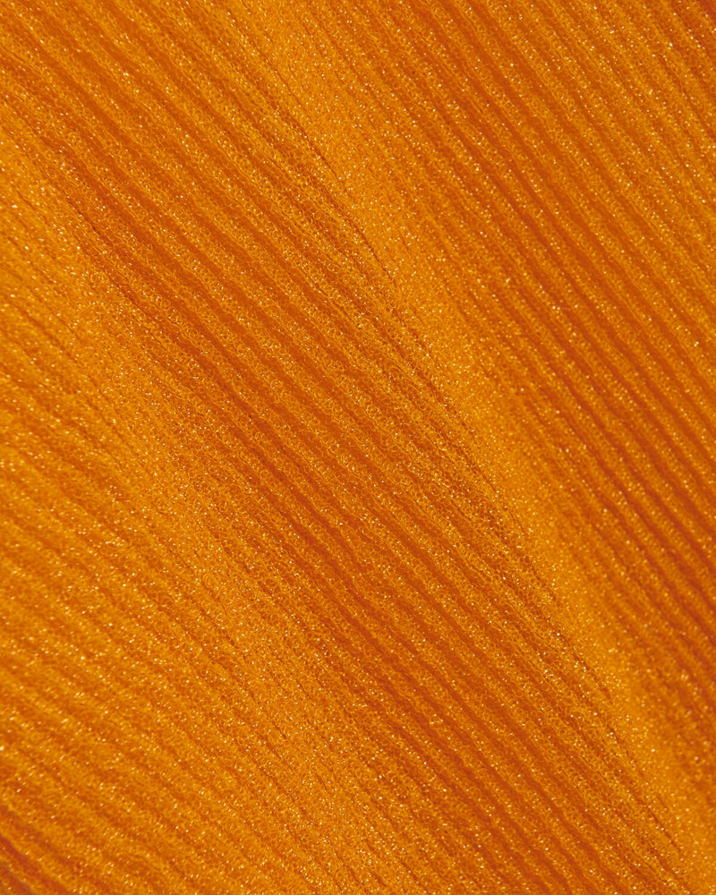 Acne Studios Kava Bell Sleeve Sheer Midi Dress Orange | Malford of London Savile Row and Luxury Formal Wear Sale Outlet