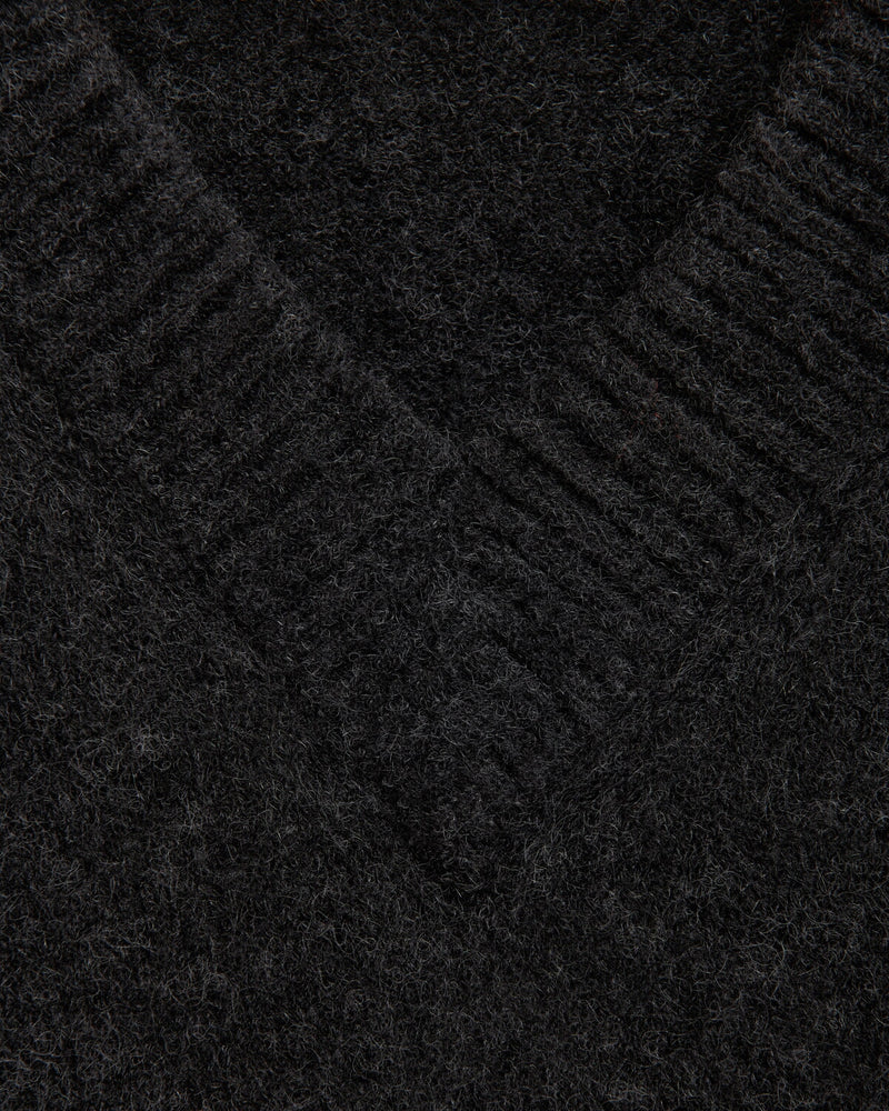 Acne Studios Keandra Longline Sweater Black | Malford of London Savile Row and Luxury Formal Wear Sale Outlet