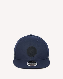 Canada Goose Artic Tonal Snapback Cap Blue | Malford of London Savile Row and Luxury Formal Wear Sale Outlet