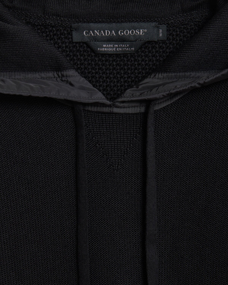 Canada Goose Ashcroft Hoodie Black | Malford of London Savile Row and Luxury Formal Wear Sale Outlet