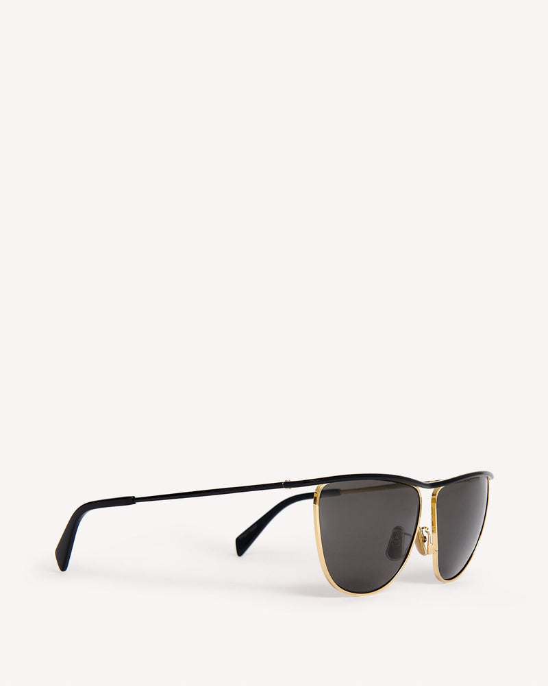 Celine Contrast Frame Sunglasses Black Gold | Malford of London Savile Row and Luxury Formal Wear Sale Outlet