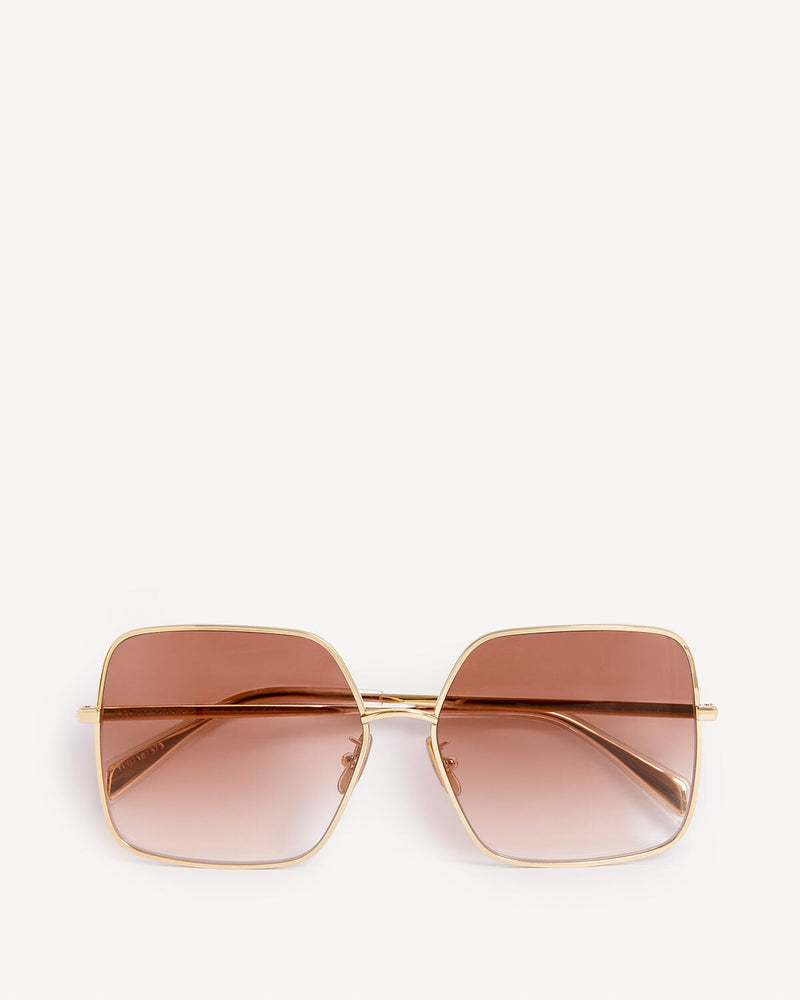 Celine Geometric Metallic Sunglasses Gold Rose | Malford of London Savile Row and Luxury Formal Wear Sale Outlet