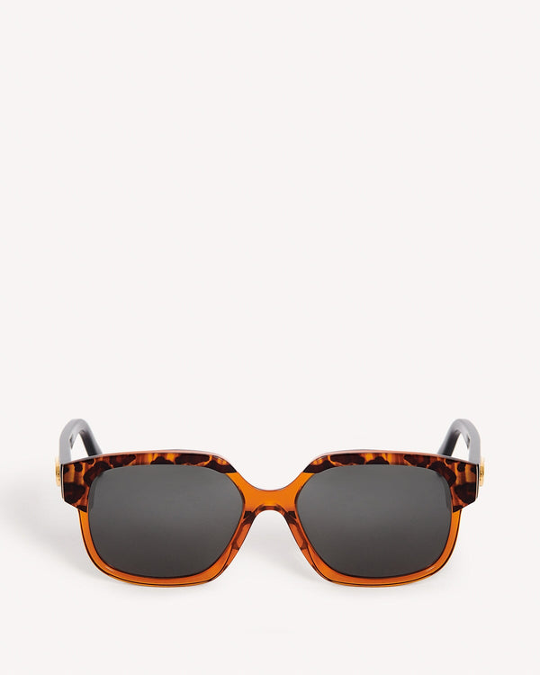 Celine Maillons Triomphe Square Sunglasses Brown | Malford of London Savile Row and Luxury Formal Wear Sale Outlet