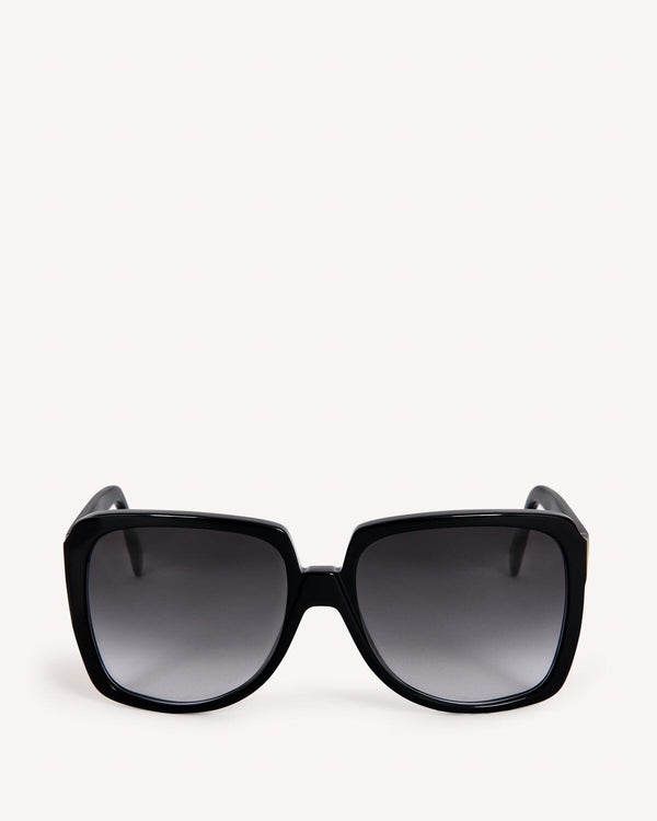 Celine Square Top Oversized Sunglasses Black | Malford of London Savile Row and Luxury Formal Wear Sale Outlet