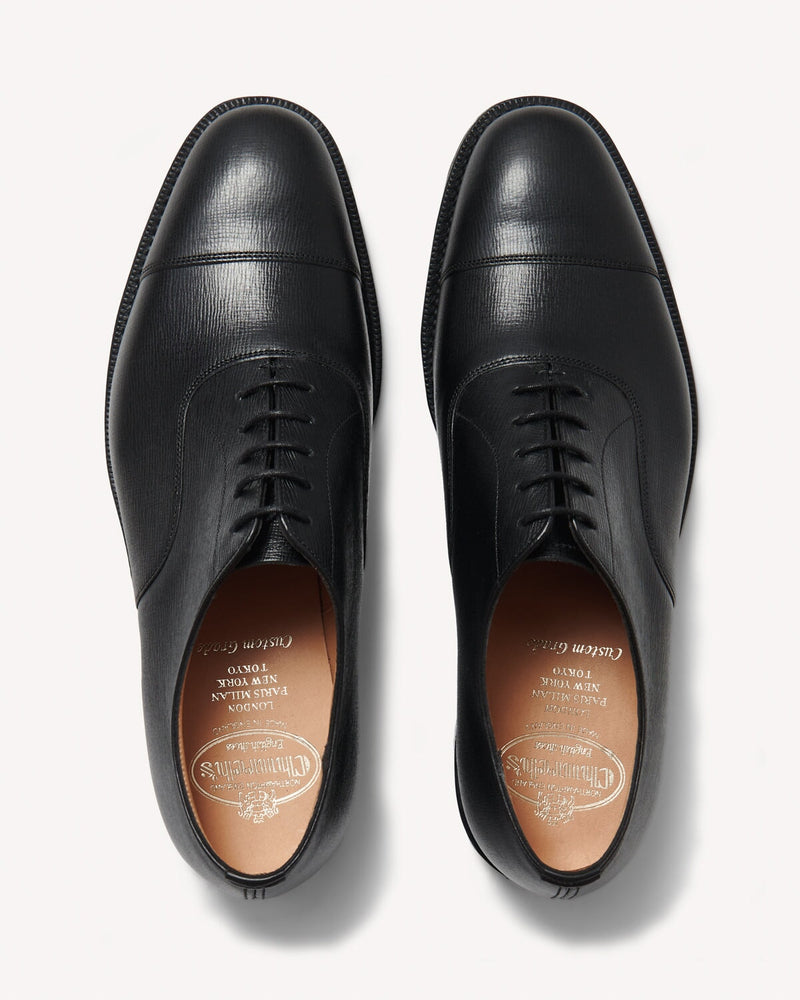 Church’s Consul Textured Black | Malford of London Savile Row and Luxury Formal Wear Sale Outlet