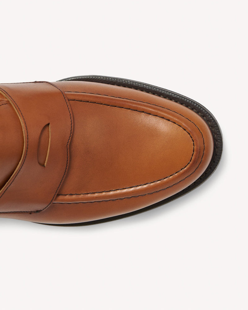 Church's Dawley Leather Loafers Brown | Malford of London Savile Row and Luxury Formal Wear Sale Outlet