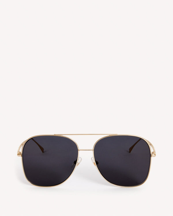 Fendi Aviator Style Sunglasses Black Gold | Malford of London Savile Row and Luxury Formal Wear Sale Outlet