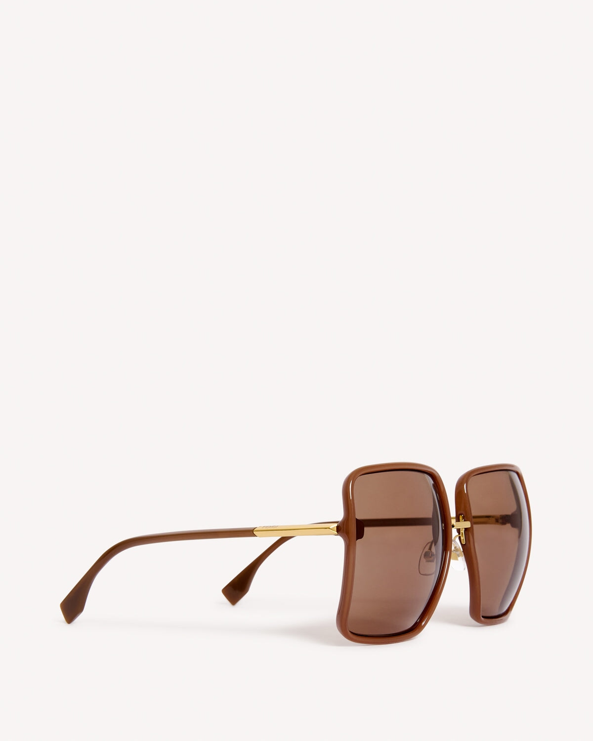 Fendi Vintage Oversized Square Sunglasses Brown – MALFORD OF LONDON