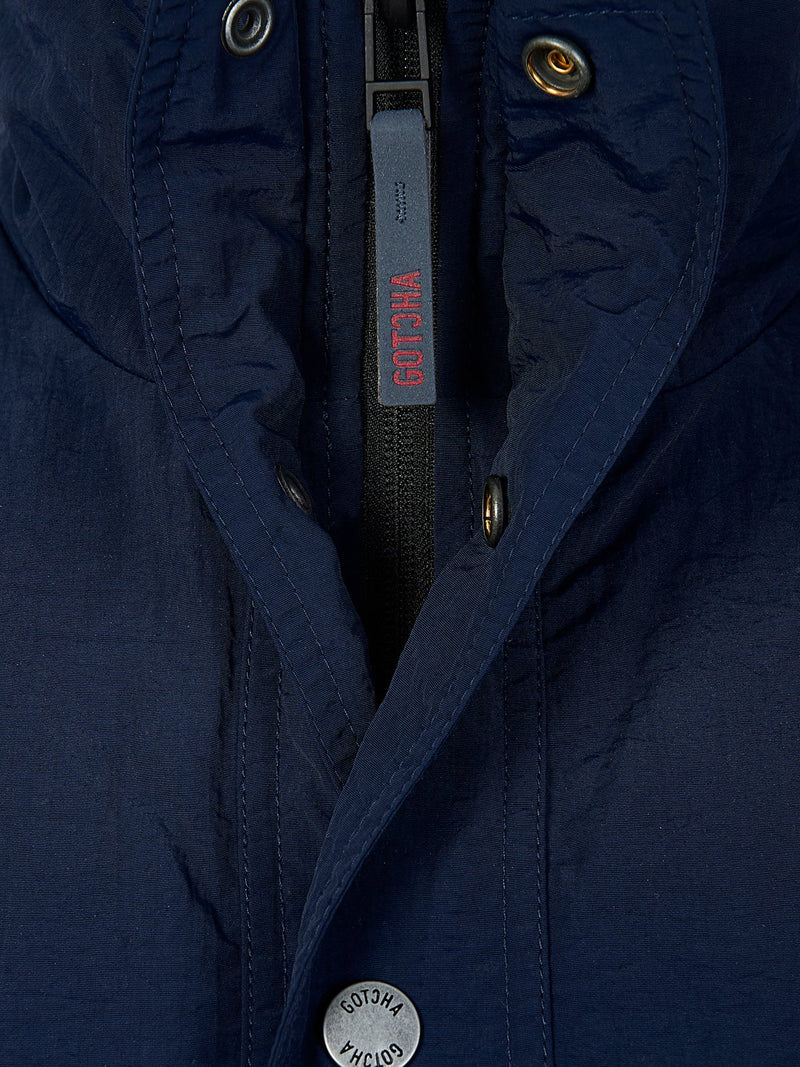 Gotcha Winter 1/4 Zip Coat - Navy/Fuschia | Malford of London Savile Row and Luxury Formal Wear Sale Outlet