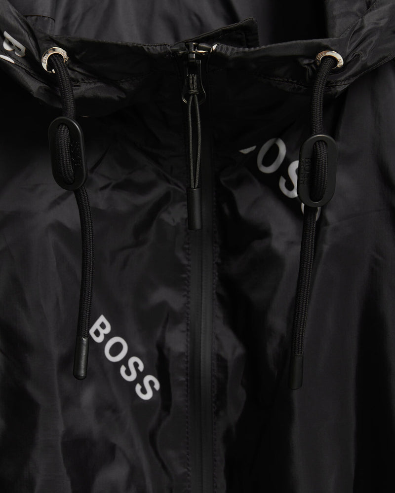 Hugo Boss Caslo Windbreaker Black | Malford of London Savile Row and Luxury Formal Wear Sale Outlet