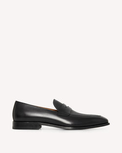 Hugo Boss Lisbon Loafer Black | Malford of London Savile Row and Luxury Formal Wear Sale Outlet