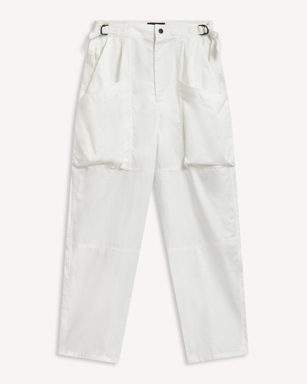 Isabel Marant Ferima Wide Leg Trousers White | Malford of London Savile Row and Luxury Formal Wear Sale Outlet