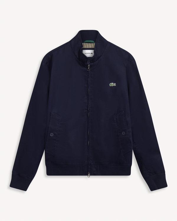 Lacoste Harrington Jacket Navy | Malford of London Savile Row and Luxury Formal Wear Sale Outlet