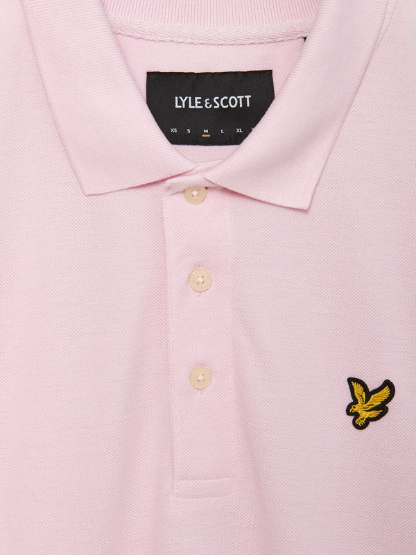 Lyle & Scott Mens Classic Polo Shirt Dusty Lilac | Malford of London Savile Row and Luxury Formal Wear Sale Outlet
