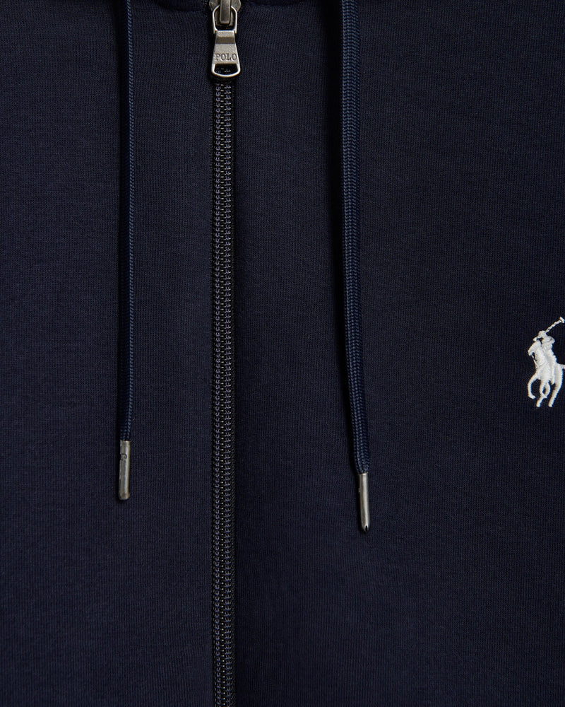 Polo Ralph Lauren Long Sleeve Hooded Sweatshirt Navy | Malford of London Savile Row and Luxury Formal Wear Sale Outlet