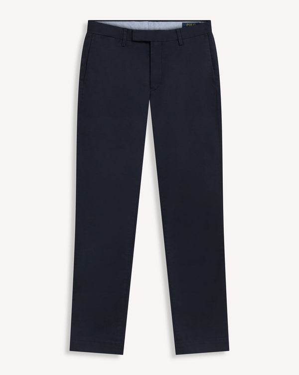 Ralph Lauren Stretch Slim Chino Navy | Malford of London Savile Row and Luxury Formal Wear Sale Outlet