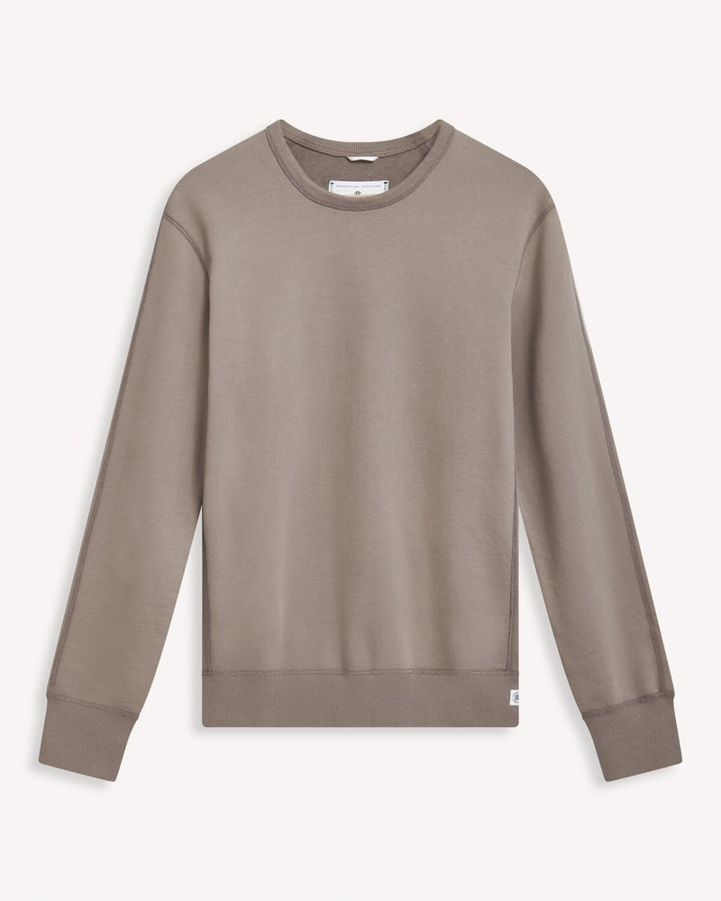 Reigning Champ Midweight Sweatshirt Brown | Malford of London Savile Row and Luxury Formal Wear Sale Outlet