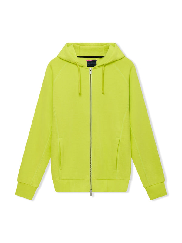 Richard James Lounge Hoodie Bright Lime | Malford of London Savile Row and Luxury Formal Wear Sale Outlet