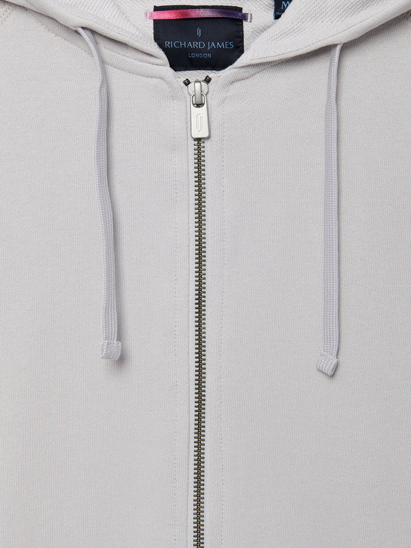 Richard James Lounge Hoodie Dove Grey | Malford of London Savile Row and Luxury Formal Wear Sale Outlet