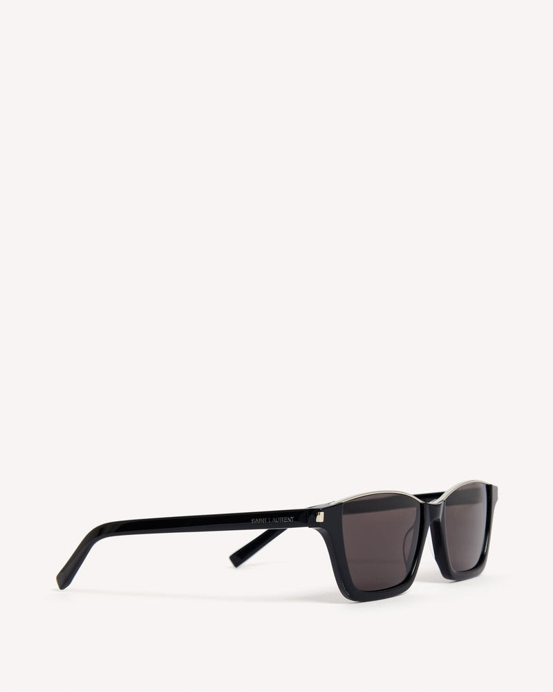Saint Laurent Dylan Open Frame Sunglasses Black | Malford of London Savile Row and Luxury Formal Wear Sale Outlet