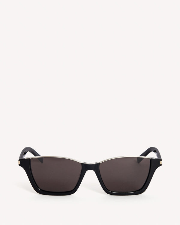 Saint Laurent Dylan Open Frame Sunglasses Black | Malford of London Savile Row and Luxury Formal Wear Sale Outlet