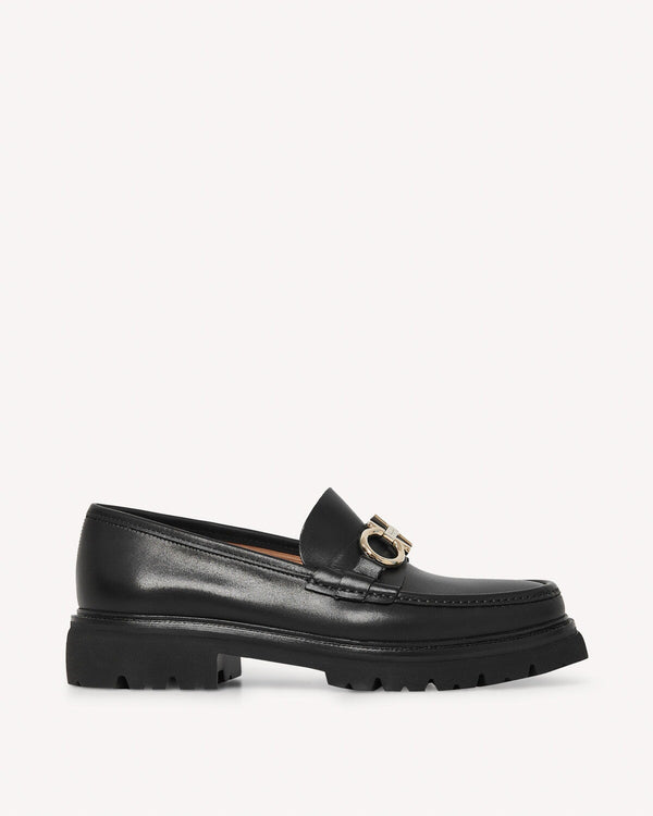 Salvatore Ferragamo Bleecker Loafers Black | Malford of London Savile Row and Luxury Formal Wear Sale Outlet