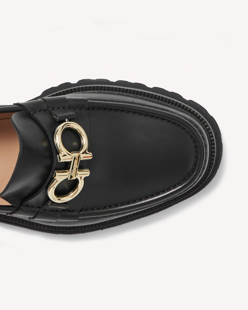 Salvatore Ferragamo David Loafers Black | Malford of London Savile Row and Luxury Formal Wear Sale Outlet